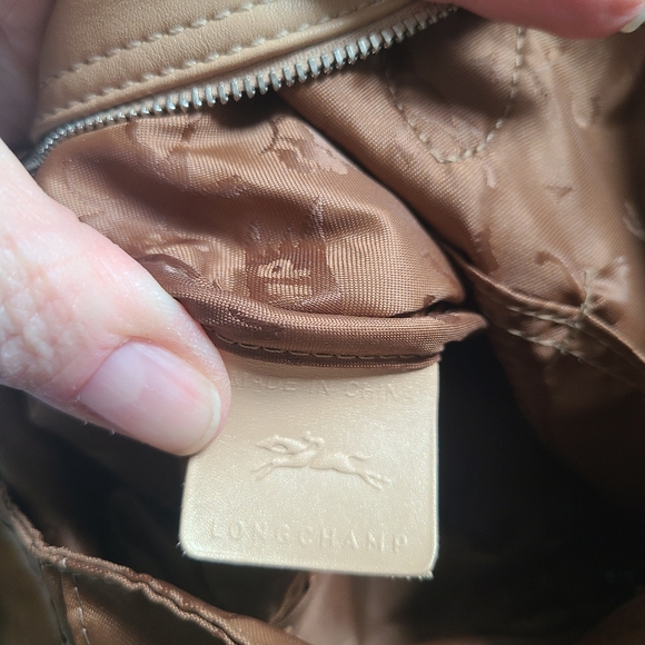 LONGCHAMP Highly Coveted Light Tan Le Pliage Bag - Picture 10 of 15